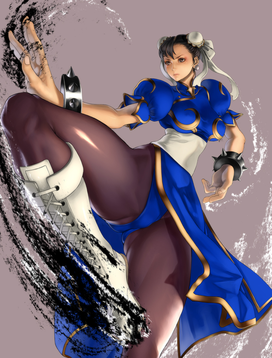 Chun-li Pantyhose Images 1.